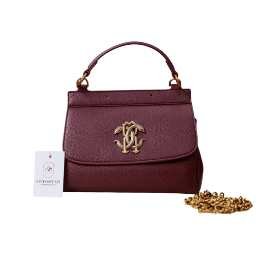 Roberto | Cavalli Mirror Snake Top Handle Bag